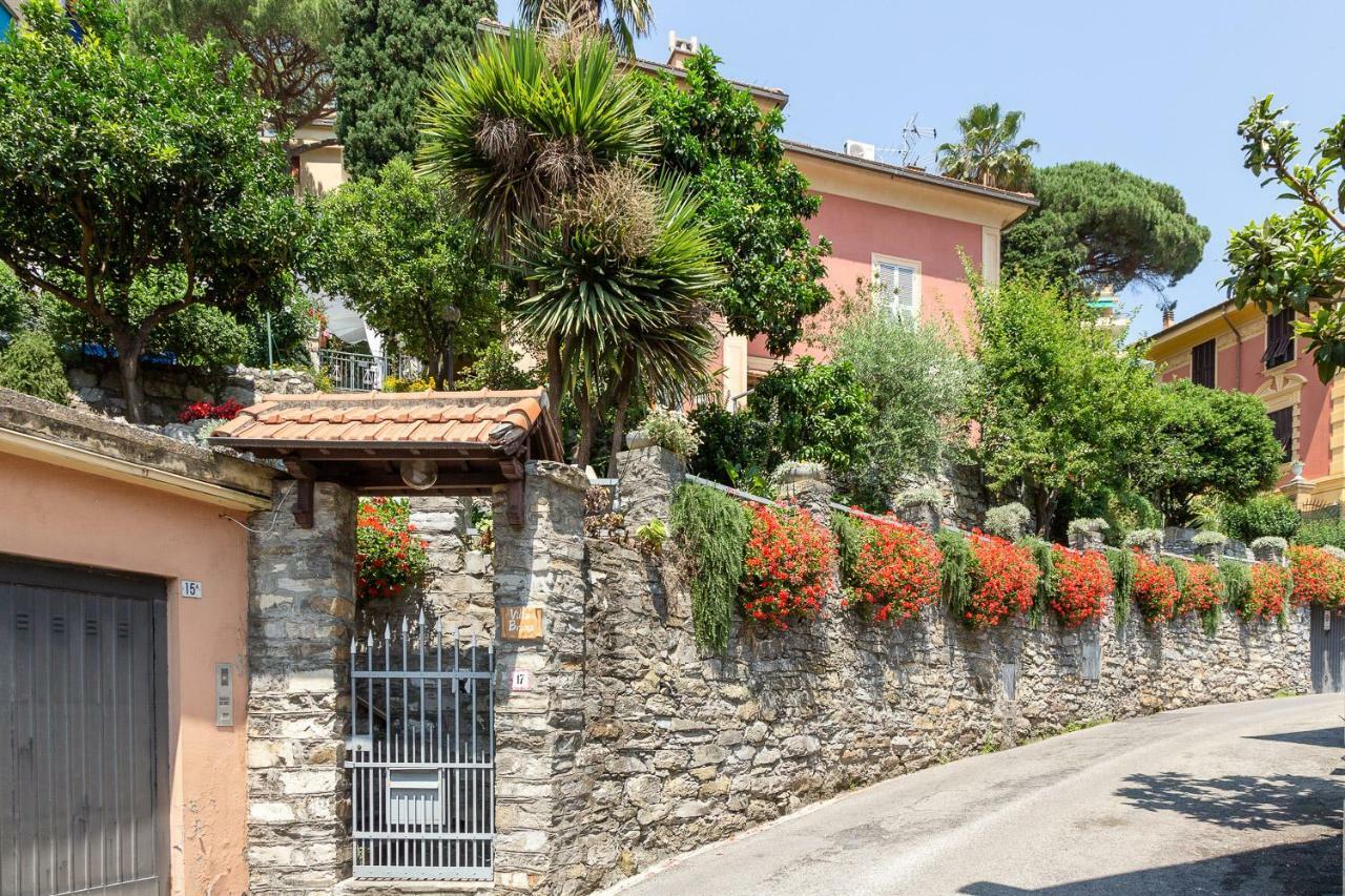 Apartment Villa Bruna Rapallo Exteriör bild